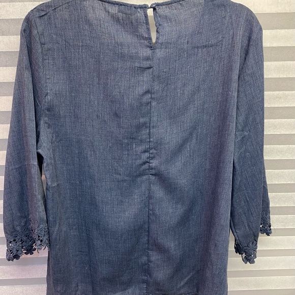 VONDALADY Peasant Style Blouse NWT - Picture 6 of 8